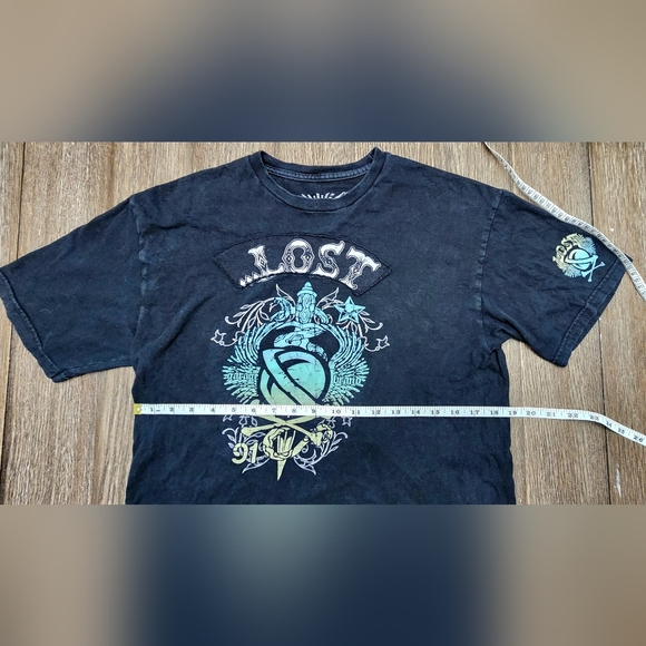 Lost Enterprises surf / skateboard Y2K Men's T shirt Size Medium - Picture 6 of 7